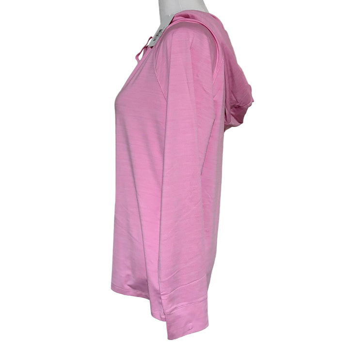 Greg Norman Momentum Golf Hoodie - Pink Dream Heather - Medium - Skorzie