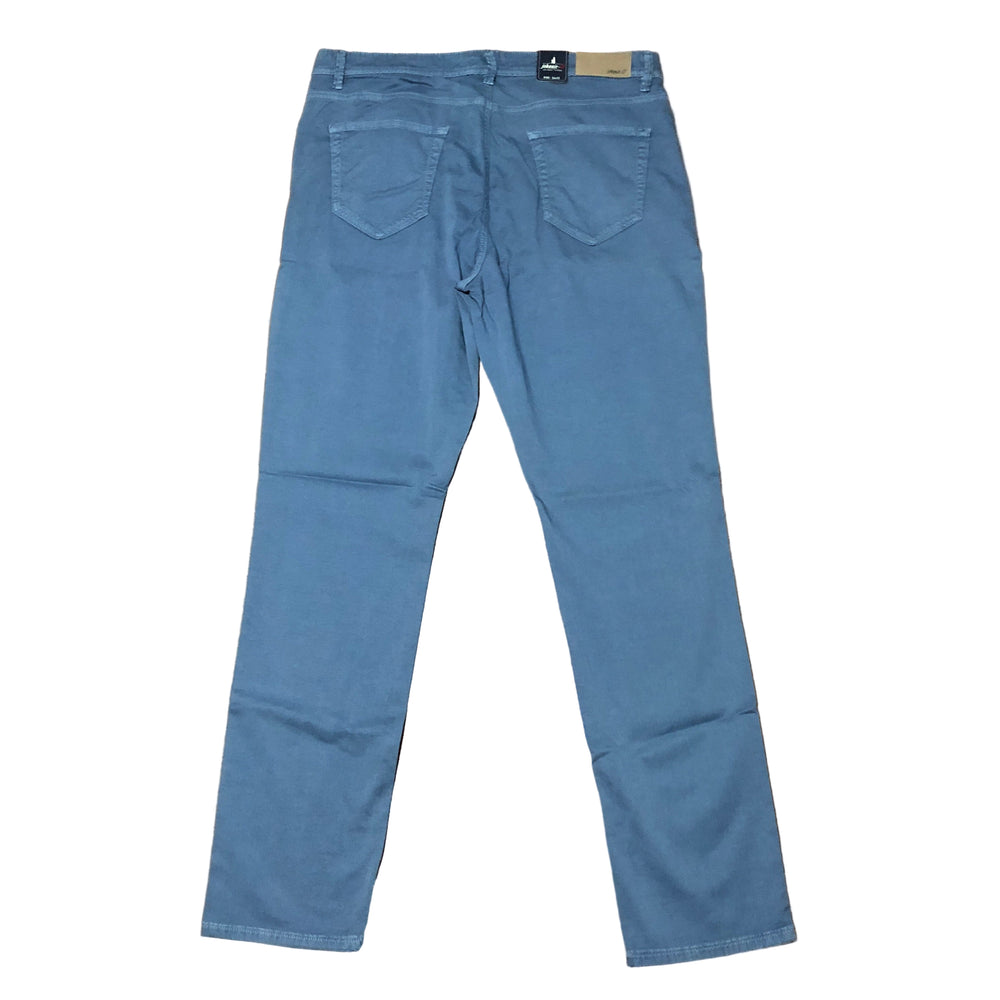 Johnnie-O Carmel Sateen 5-Pocket Pants - Blue Horizon - 36x32 - Skorzie