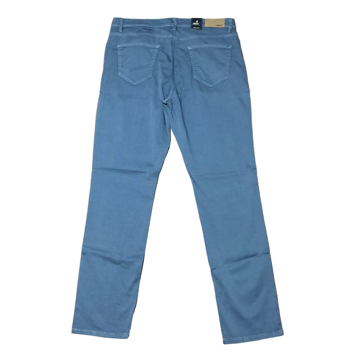 Johnnie-O Carmel Sateen 5-Pocket Pants - Blue Horizon - 36x32 - Skorzie