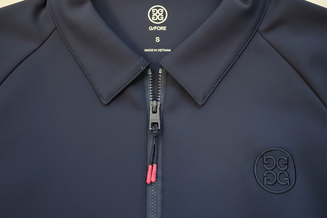 G/FORE Cropped Stretch Scuba 1/2 Zip Polo - Twilight - Small
