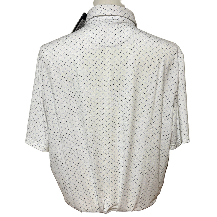 RLX Ralph Lauren Men's Knit Polo (w/logo) - White - X-Large - Skorzie