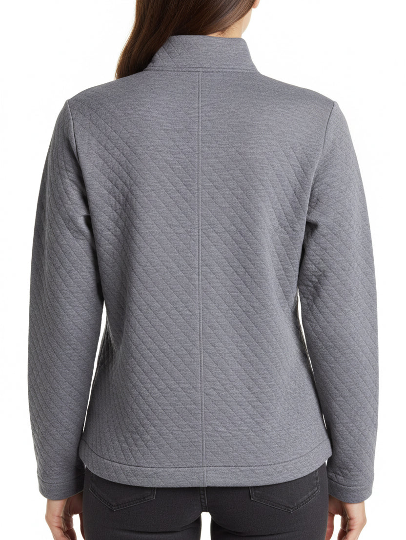Marine Layer Women's Pullover Funnel Neck Arctic Ice