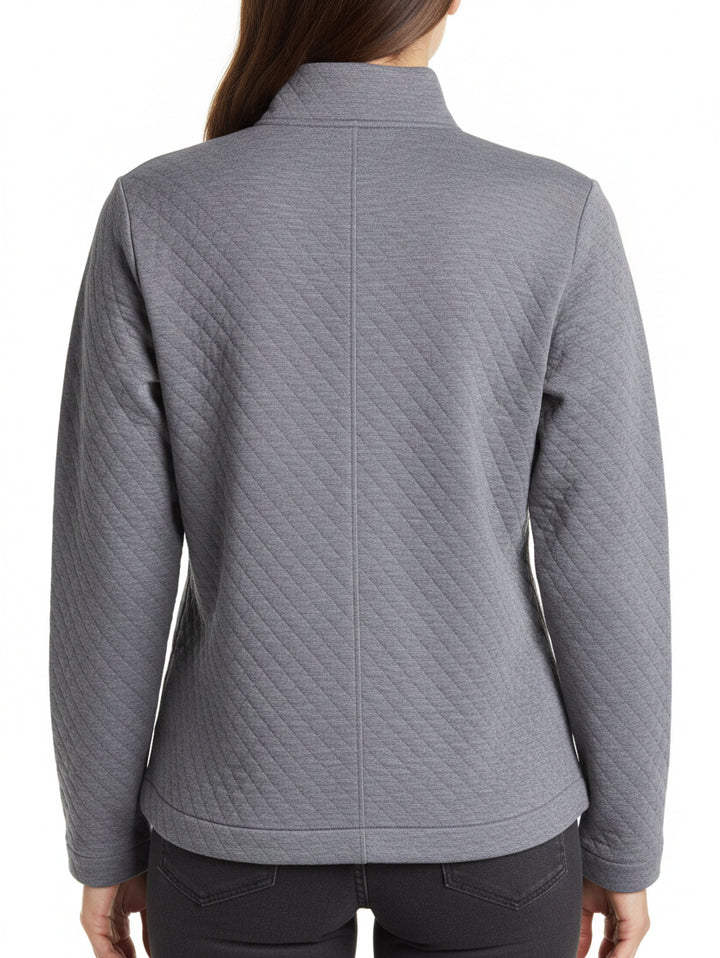 Marine Layer Women's Pullover Funnel Neck Arctic Ice
