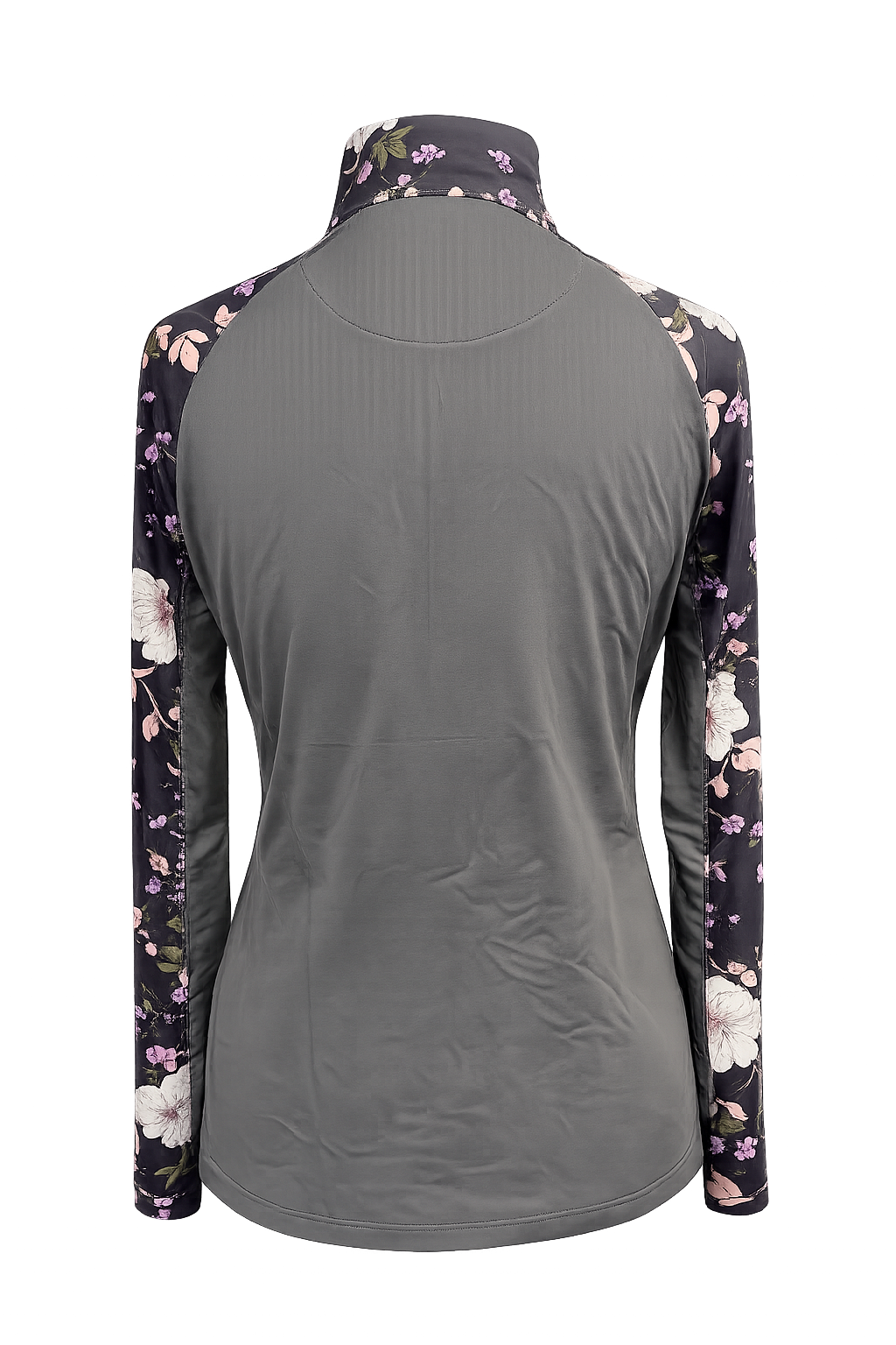 Kastel Denmark Long Sleeve Raglan 1/4 Zip Sun Shirt - Slate Garden Rose - Skorzie