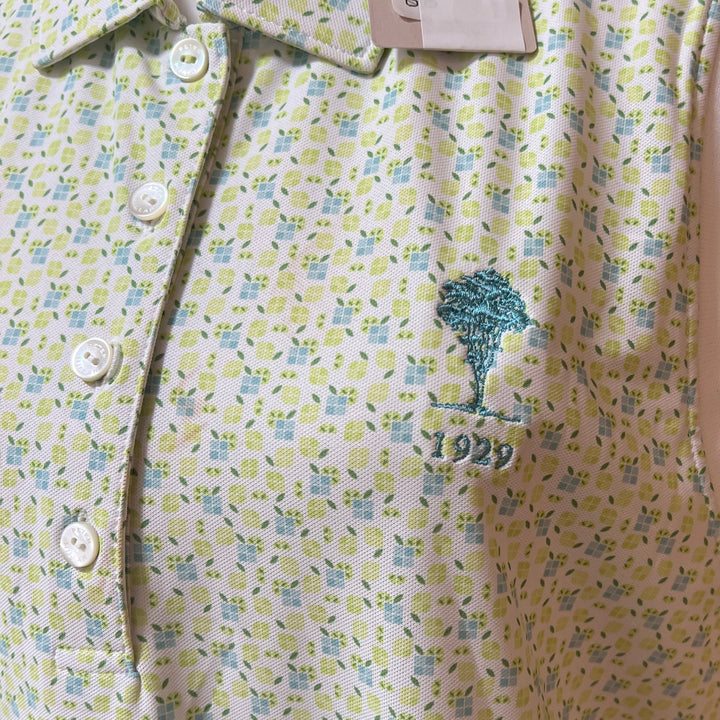 Peter Millar Mesh SL Polo (w/ logo) - Garden Green - X-Large - Skorzie