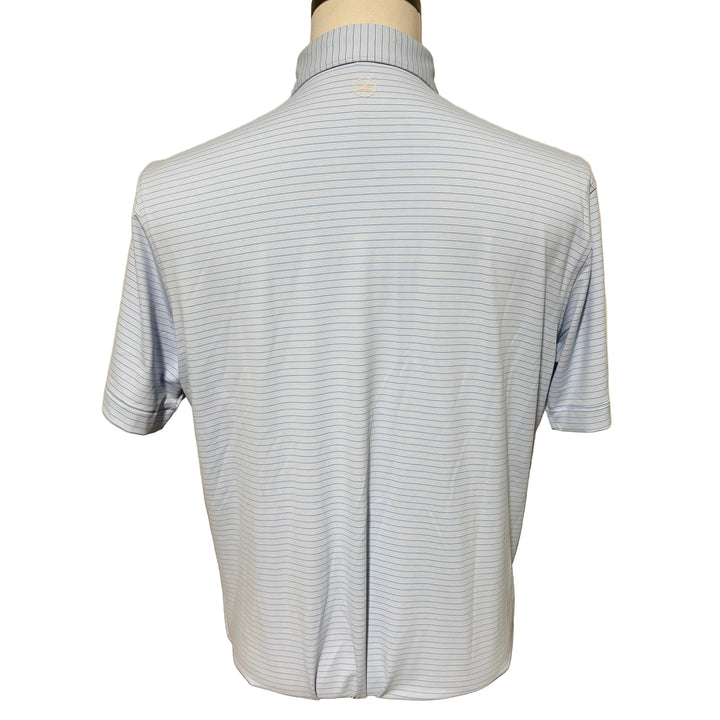Peter Millar Channel Performance Jersey Polo (w/logo) - Wisteria - Medium - Skorzie