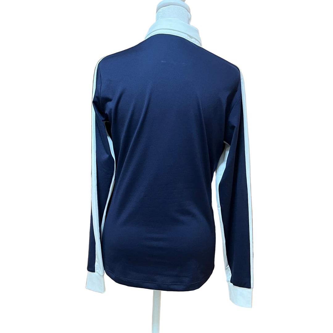 Dunning Moira Ventilated Long Sleeve Polo - Night Sky - Small - Skorzie