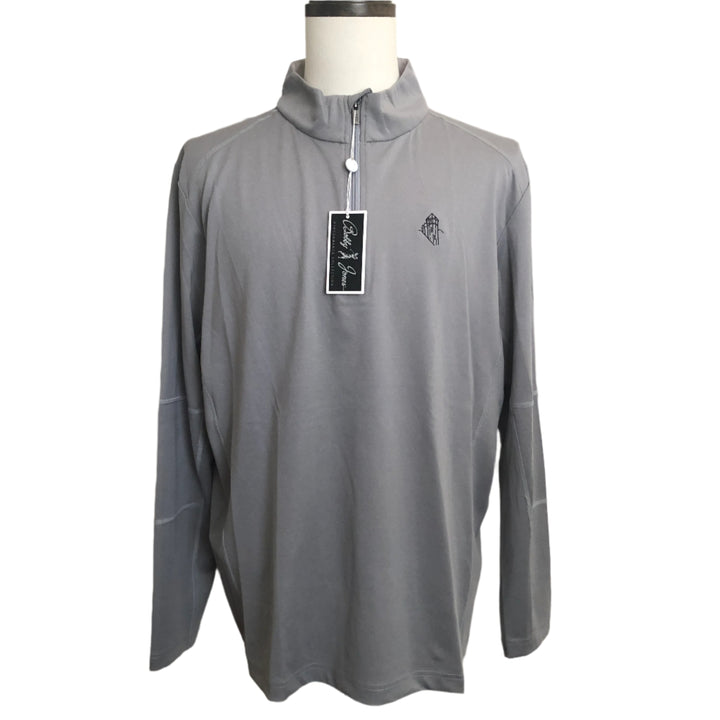 Bobby Jones Viking 1/4 Zip (w/ logo) - Graphite - X-Large - Skorzie