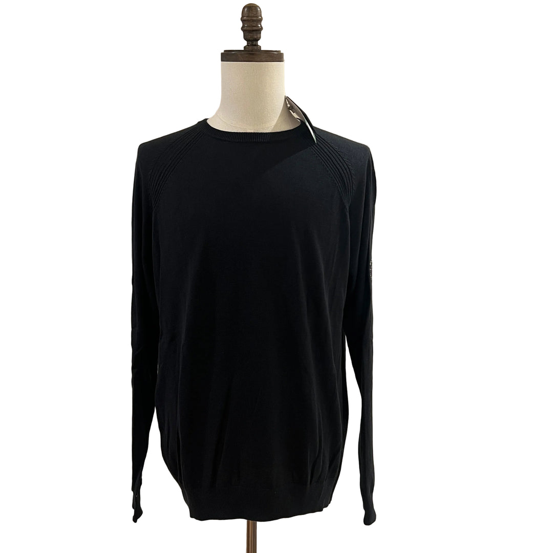 FootJoy Crewneck Sweater (w/logo) - Navy - Large - Skorzie