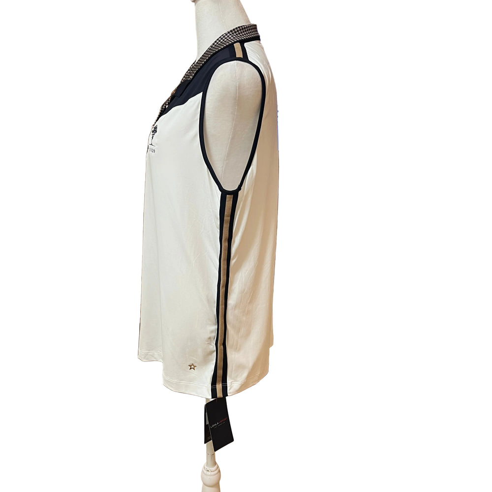 Lohla Sport Isabel SL Top (w/ logo) - White - X-Large - Skorzie