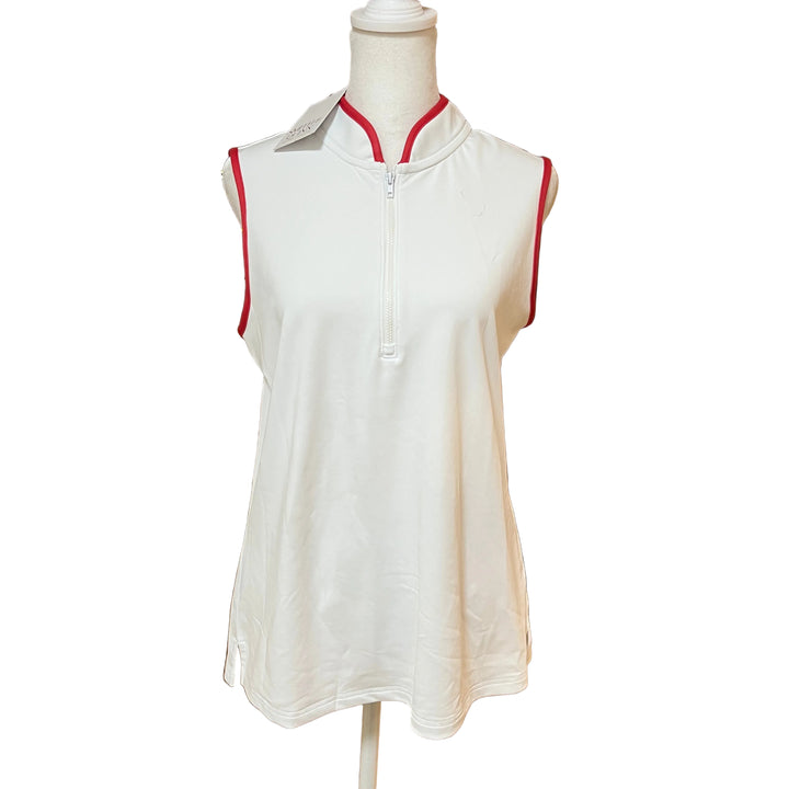 Smith & Quinn Kennedy Top - White/Geranium - Skorzie