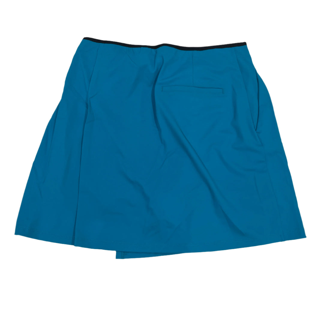 Greg Norman 17" Wrap Skort - Lagoon Blue - Medium - Skorzie