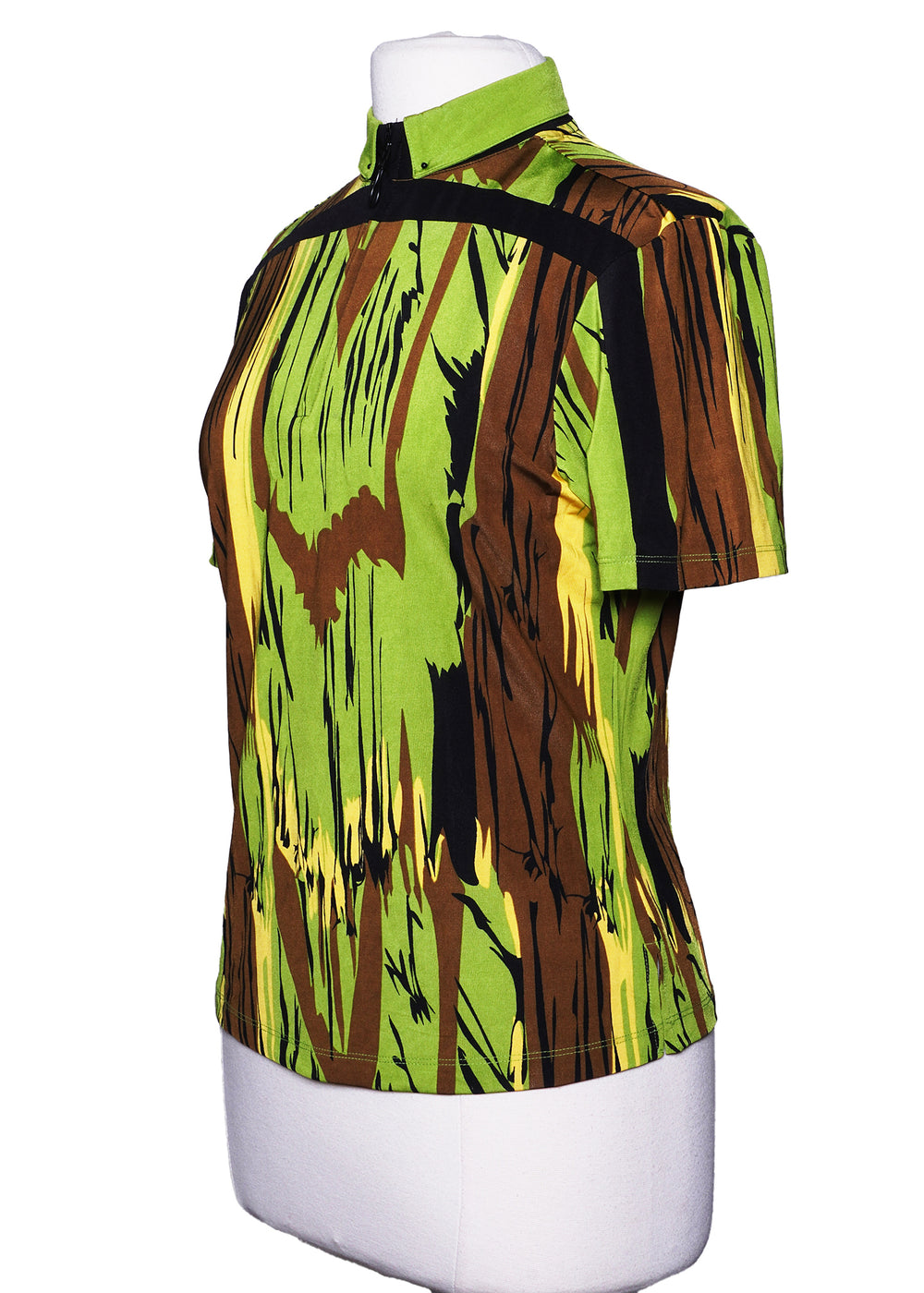 Jaime Sadock Short Sleeve Top - Green - Size Medium - Skorzie