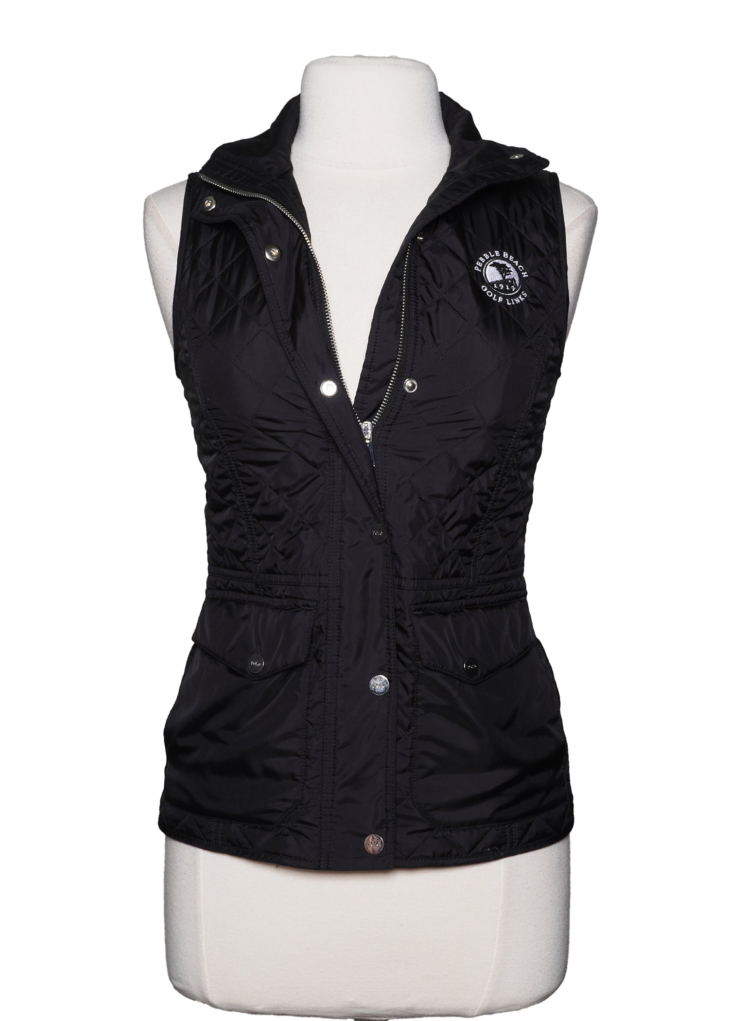Polo Ralph Lauren Quilted Vest - Black - Size X-Small