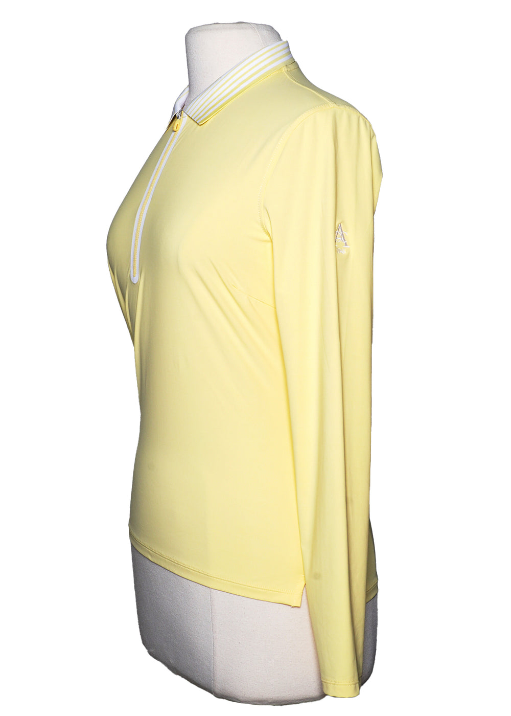 G/Fore Featherweight Longsleeve Polo - Yellow - Skorzie