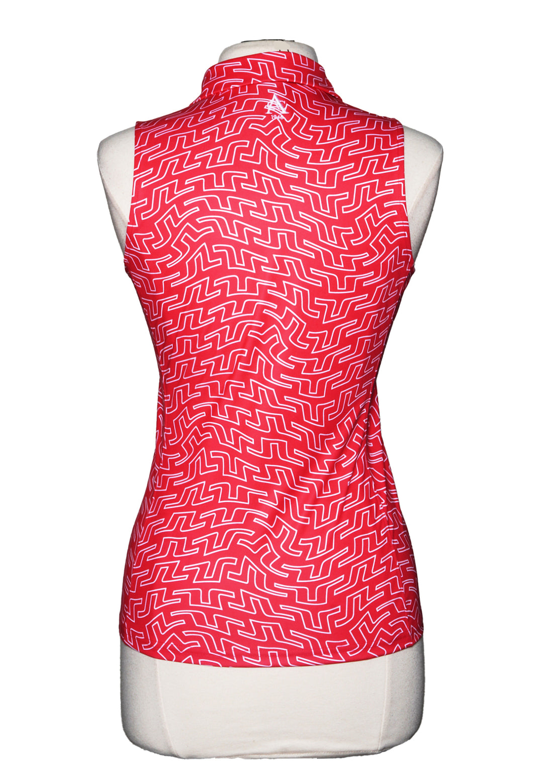 J.Lindeberg Dena Print Sleeveless Top - Azalea/Bridge - Skorzie