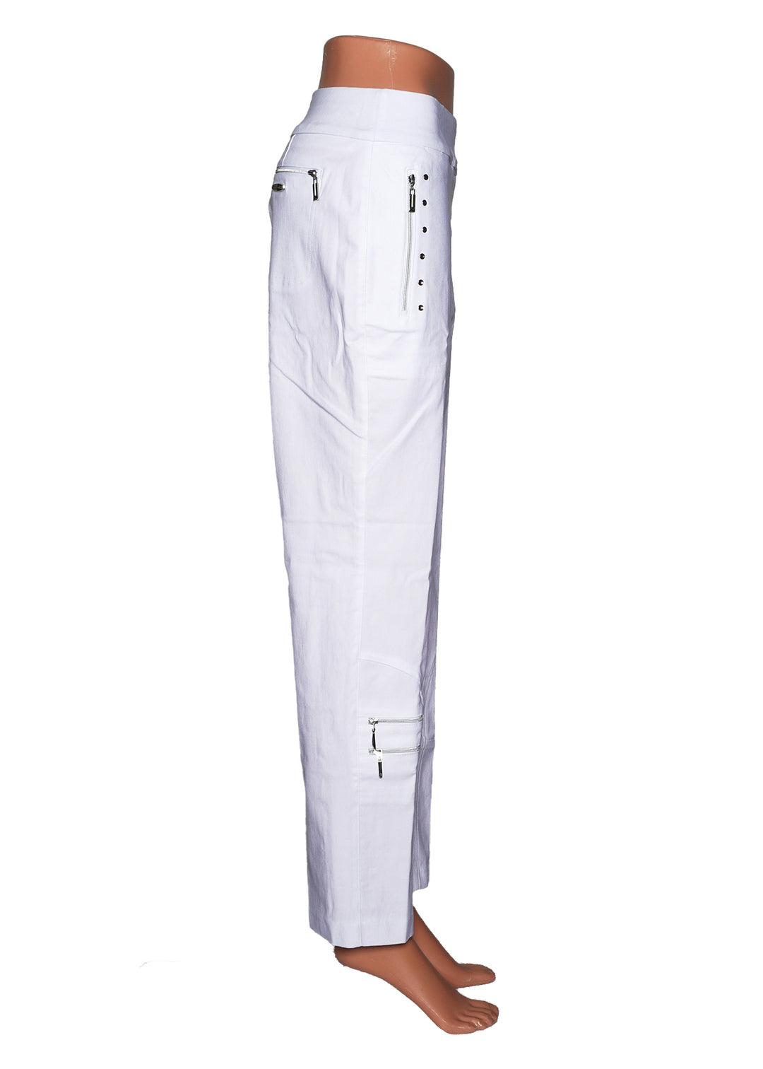Jaime Sadock Skinylicious Pant - White - Size 10 - Skorzie