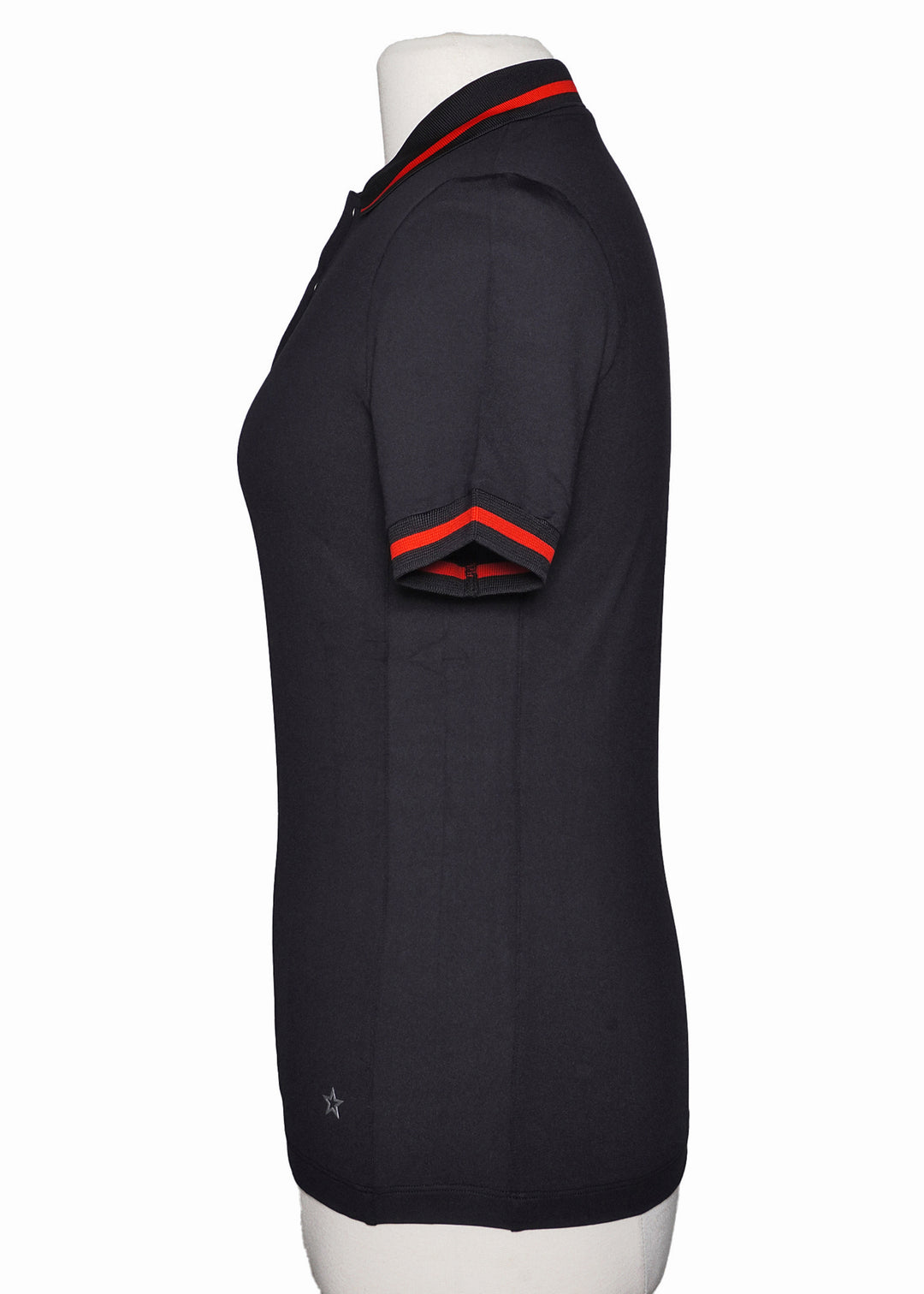 Lohla Sport Short Sleeve Mia Polo - Black - Skorzie