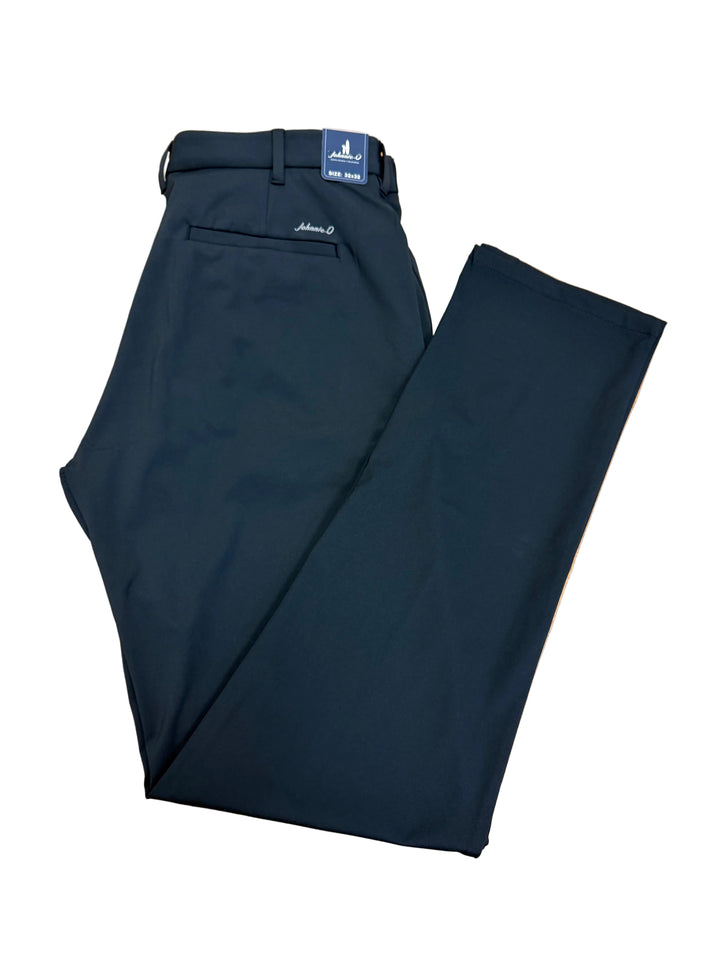 Johnnie-O Momentum Stretch Knit Performance Pant - Black - Skorzie