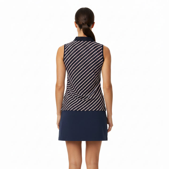 Par 69 Women's Polo Bingo Dark Navy Par Print Size XS