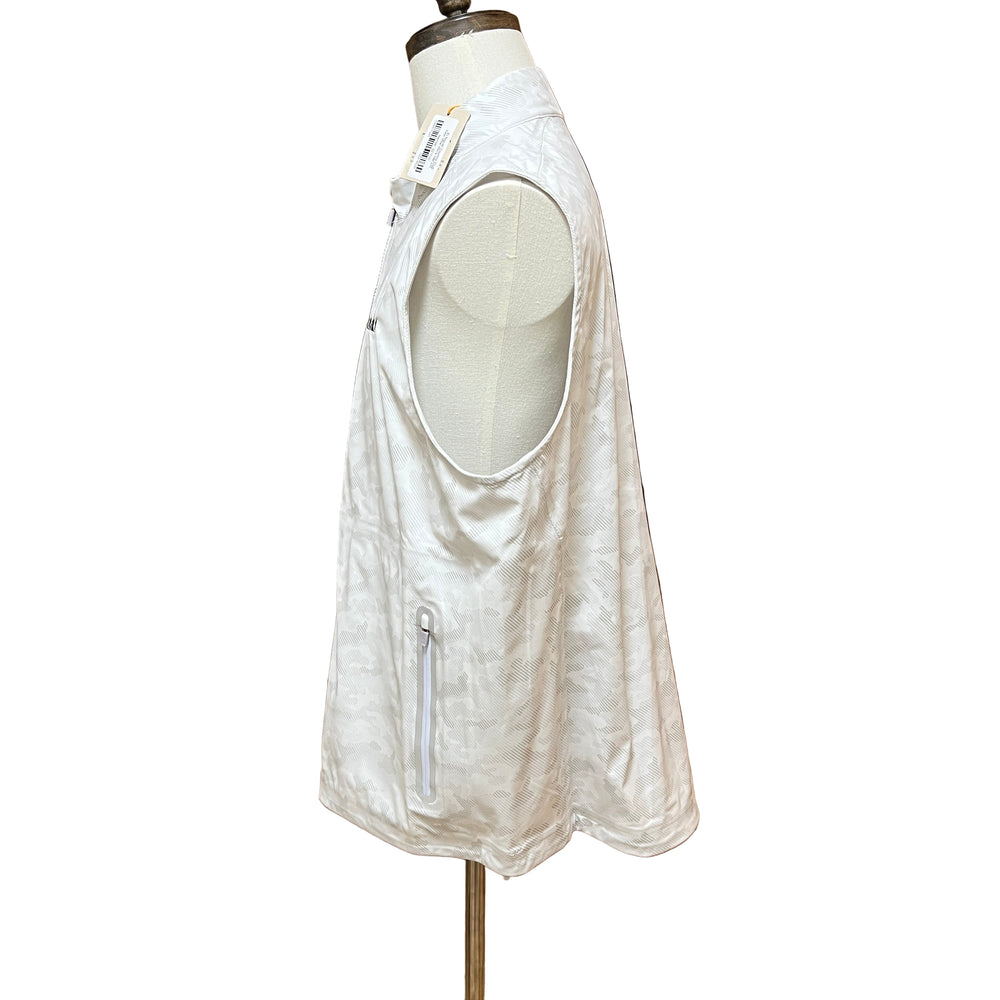 Peter Millar Kinetic Camo Vest (w/logo) - White - X-Large - Skorzie