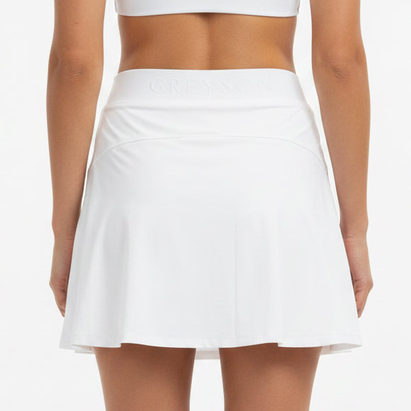 Greyson Women's Golf Skirt Phoenix Flare 15" Arctic Size L