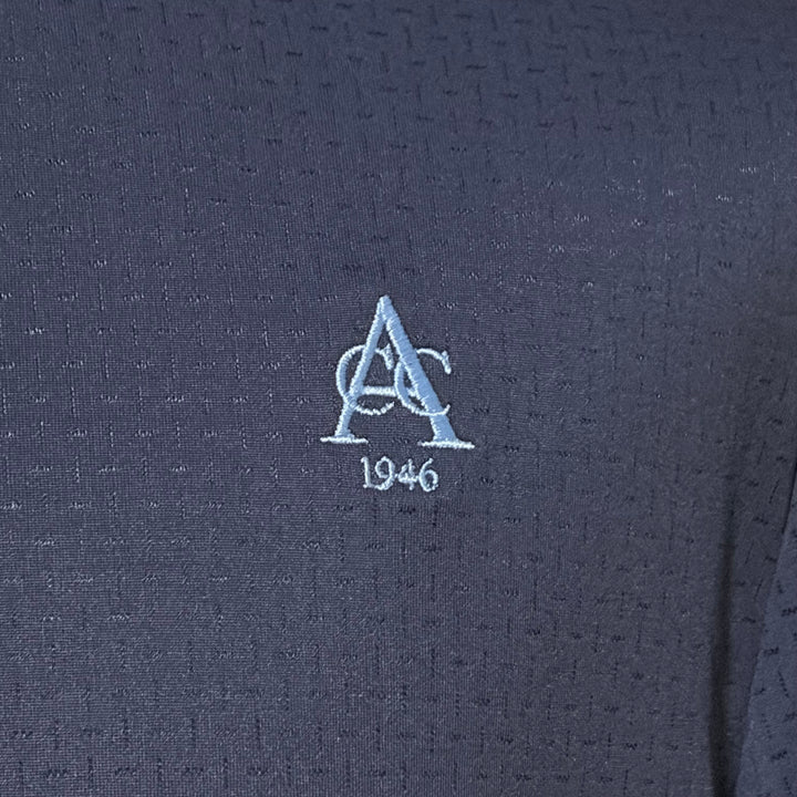 KJUS Men's Savin Structure Polo (w/logo) - Atlanta Blue - Skorzie