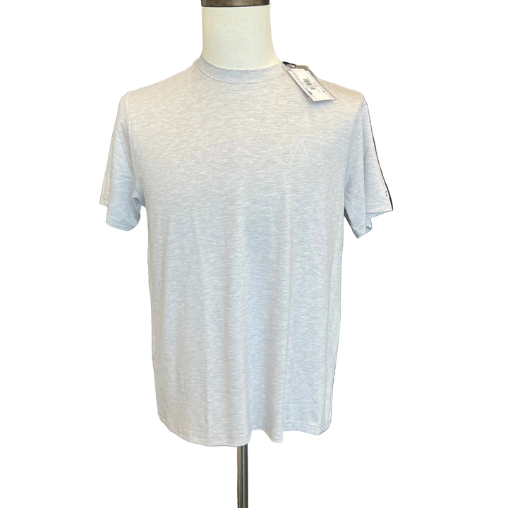 2UNDR Luxury Crew Tee (w/logo) - Grey - Small (FINAL SALE ITEM) - Skorzie