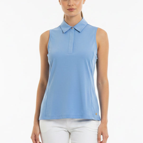 MDC Women's Golf Polo Meryl Baby Blue Size 38