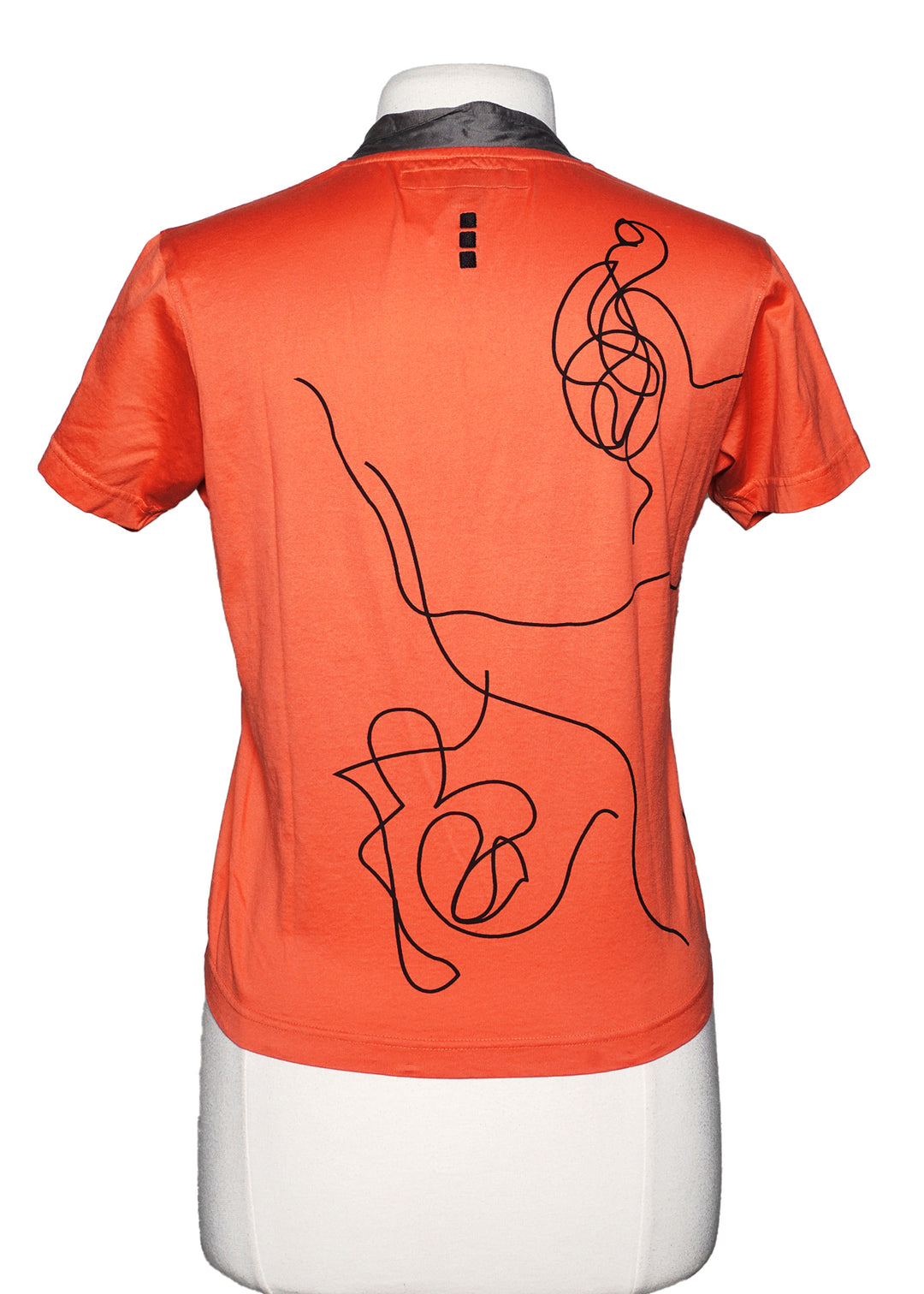 Jaime Sadock Short Sleeve V-Neck Top - Orange - Size Medium - Skorzie