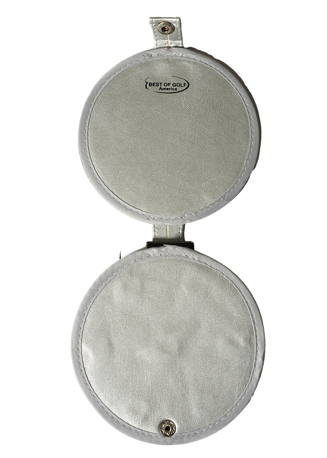 Best Of Golf America Golf Magnetic Ball Marker Storage - Silver/White - Skorzie