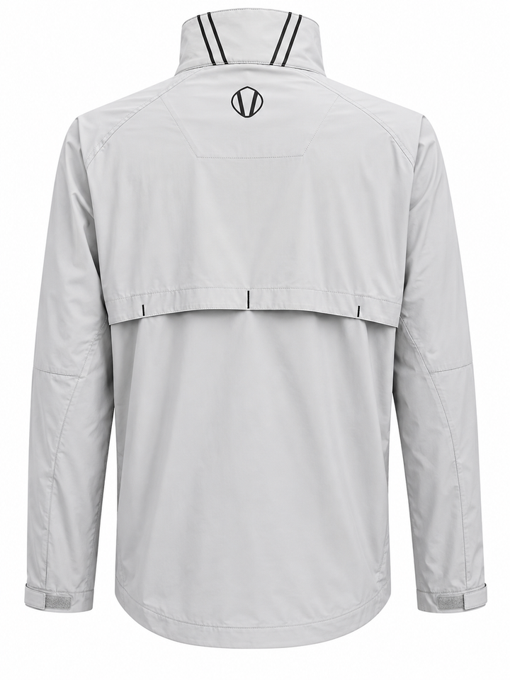 Sunice Men's Elliot Lightweight Wind Jacket - Magnesium - Large
