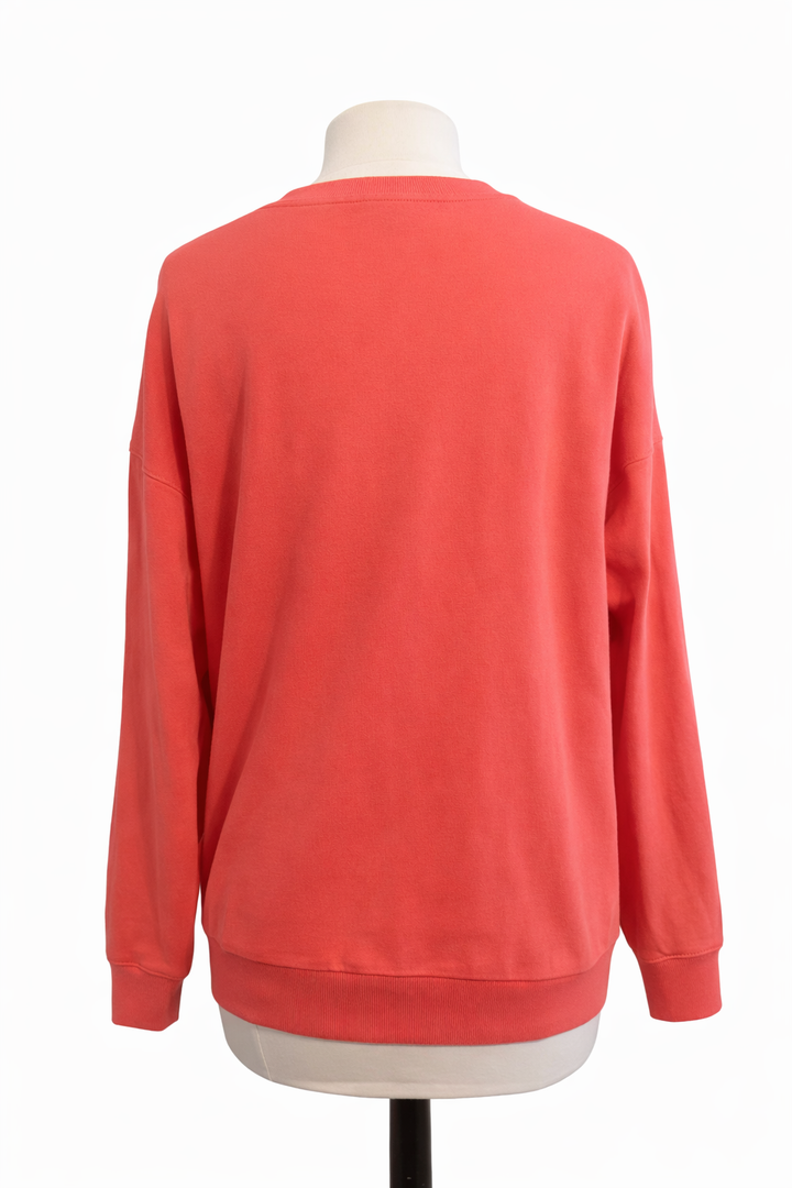 Z Supply Racquet Club Sweatshirt - Coral - X-Small