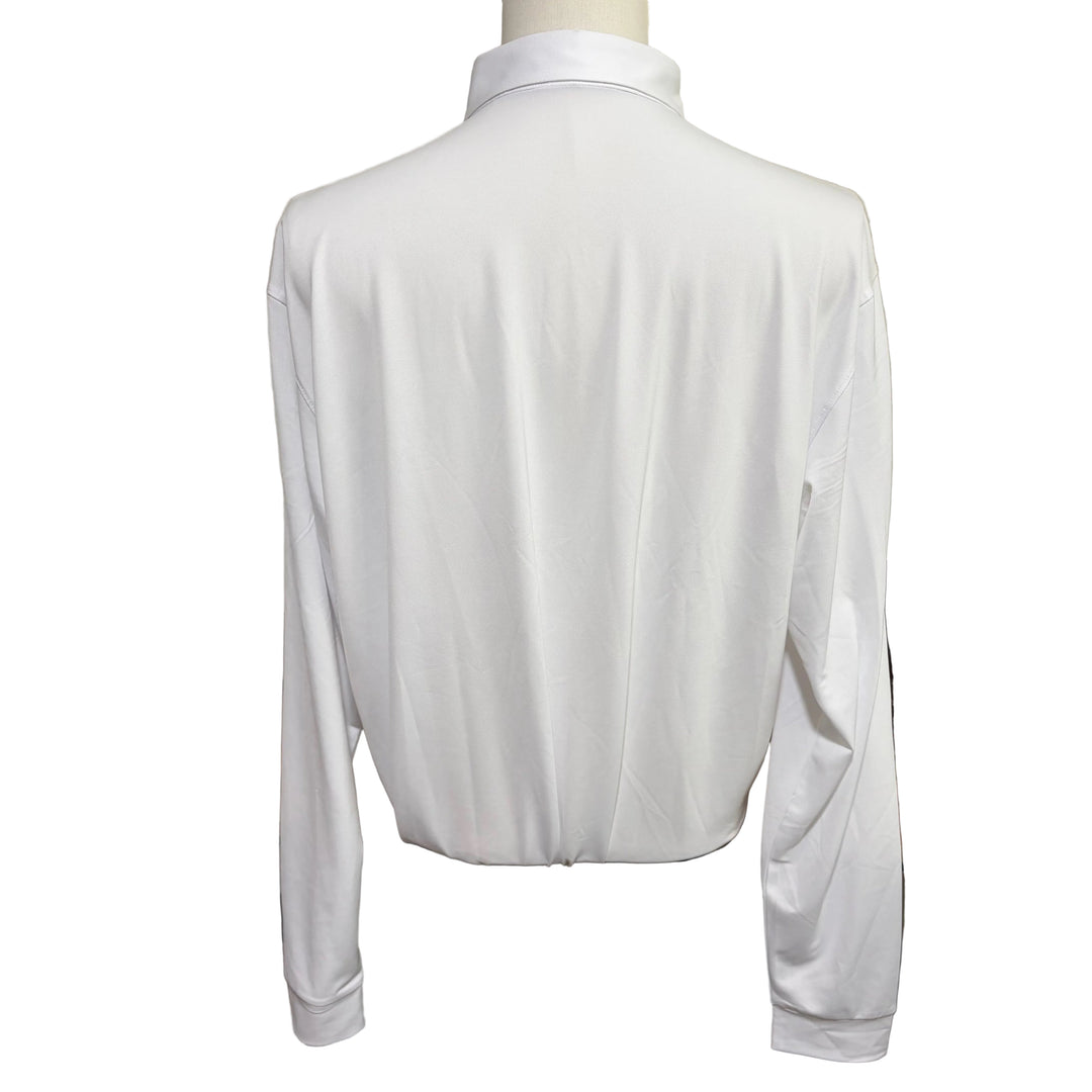 Holderness & Bourne Abbott L/S Polo (w/logo) - White - XX-Large - Skorzie
