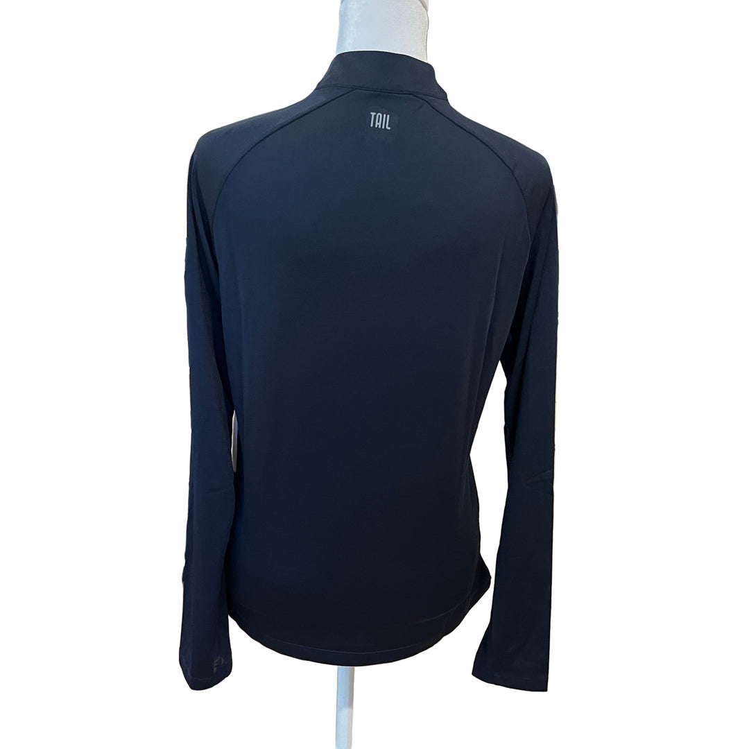 Tail Maevie Long Sleeve Top (w/logo) - Night Navy - Skorzie