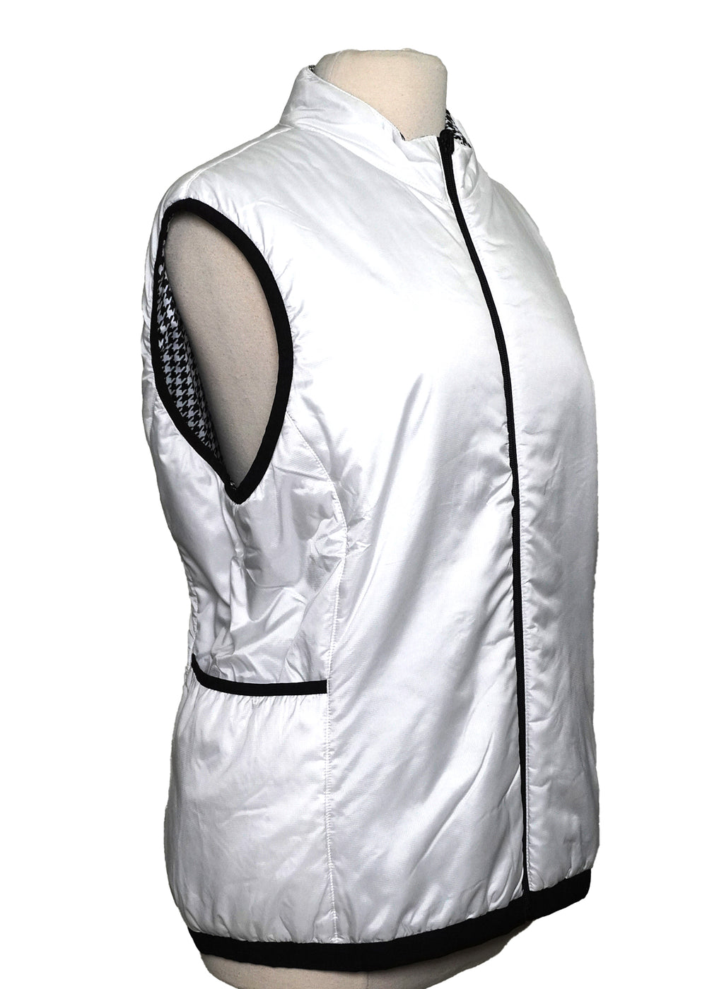 FootJoy Women's Reversible Vest - White/Black - XX-Large - Skorzie