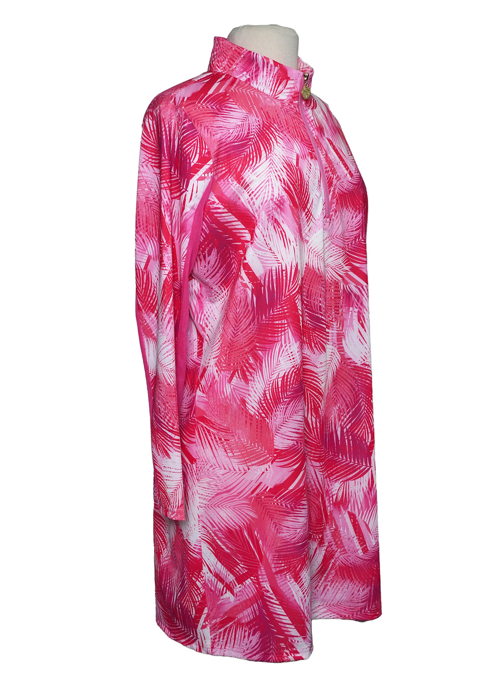 Stella Parker Long Sleeve Dress - Hot Pink - Size X-Large - Skorzie