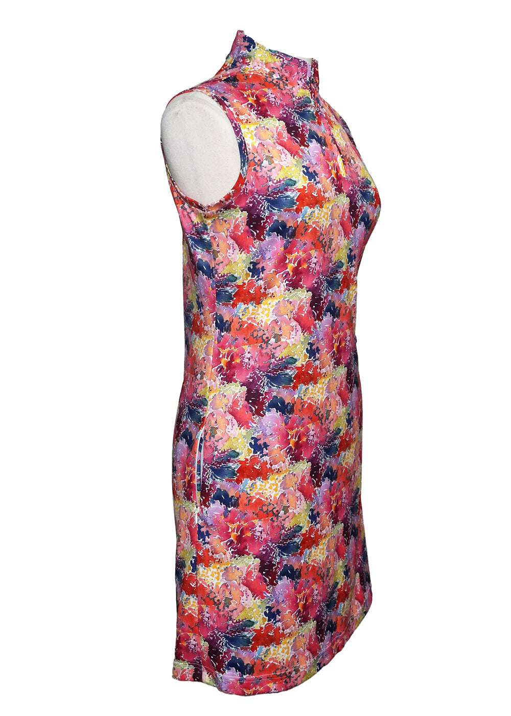Daily Sports  Sleeveless Golf Dress - Multicolored   -  Size Large - Skorzie
