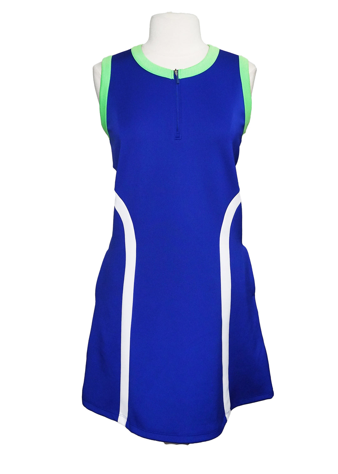 PGA Tour Sleeveless Color Block Dress - Size Large - Skorzie