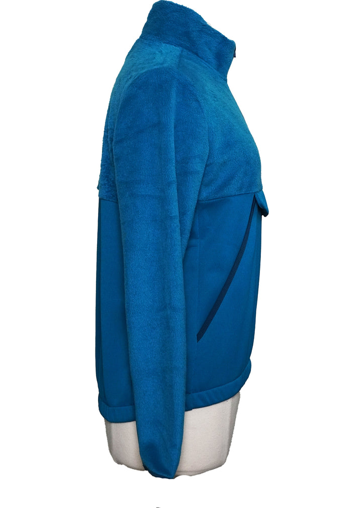 Adidas Kangaroo Pocket Zip Pullover - Blue - Size Small - Skorzie