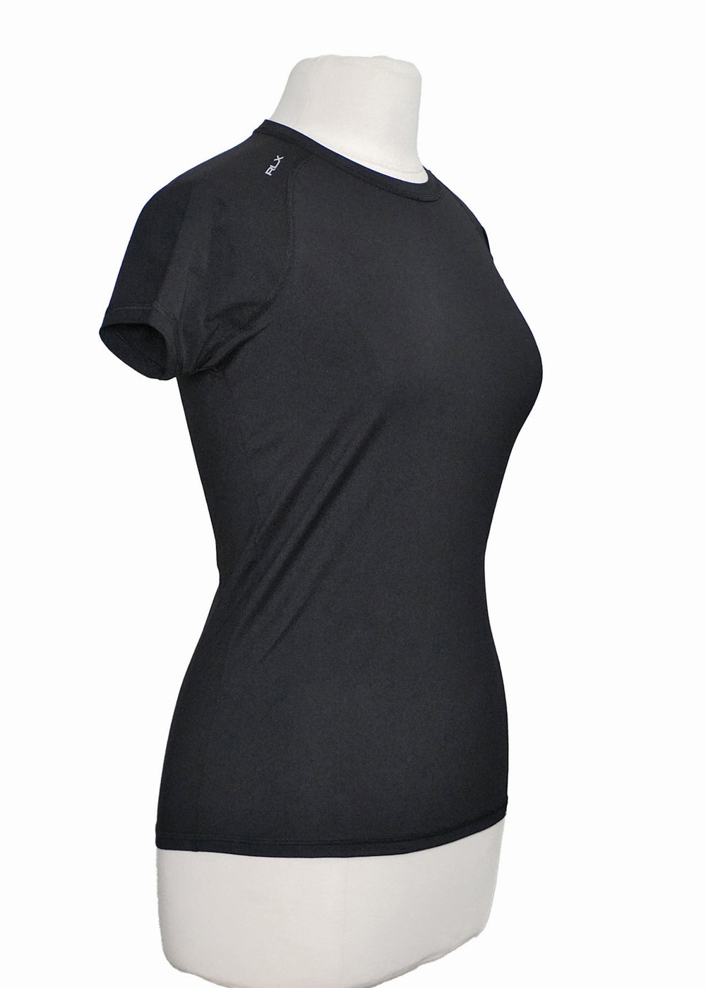 RLX Ralph Lauren Short Sleeve Golf Top - Black - Size Small - Skorzie