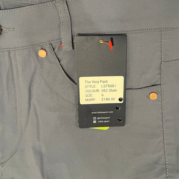 Lohla Sport Women's Pant The Very 30" Slate Size 6