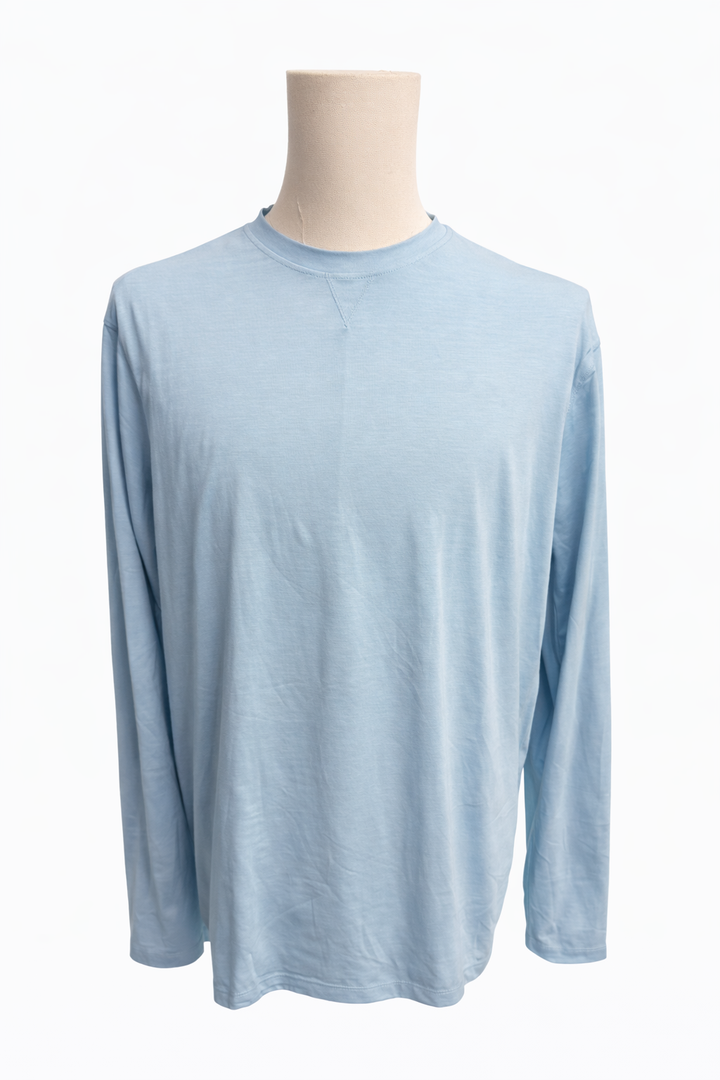 Johnnie-O Basin Performance UPF Long Sleeve Sun Shirt - Placid - Large - Skorzie