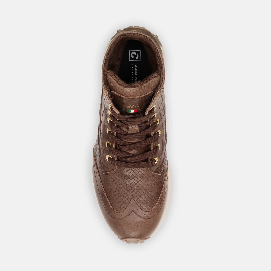 Duca Del Cosma Women's Olivia Boot Golf Shoes - Brown - Skorzie