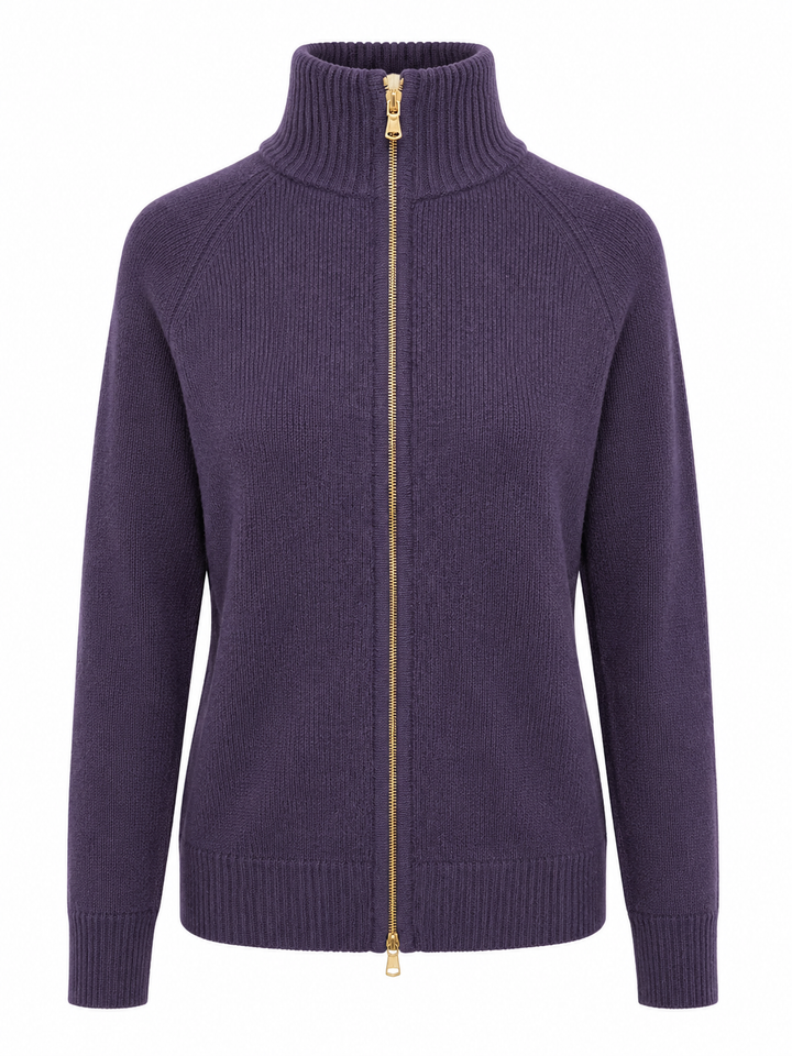 Fairway & Greene Merino Wool Blaire Windsweater - Eclipse