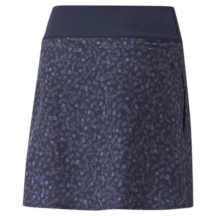 Puma Womens Floral Golf Skort (16') - Navy