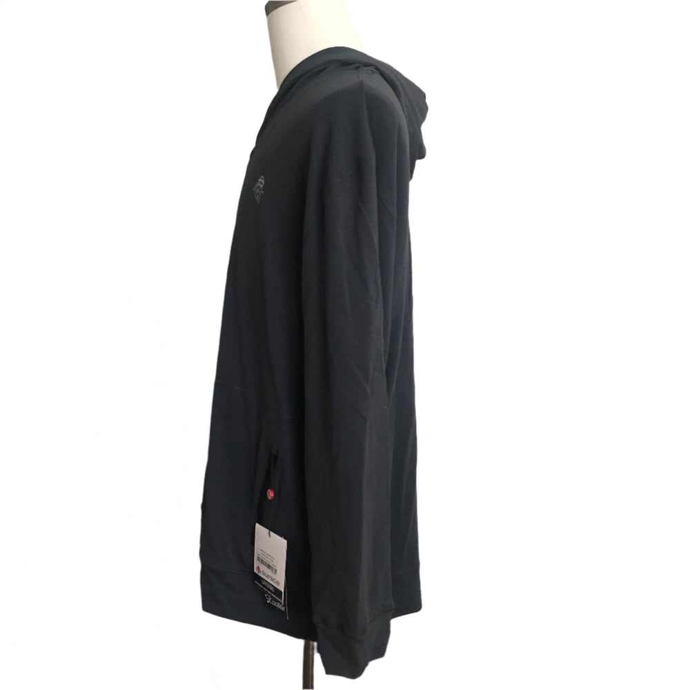 Sunice Adam Pullover Hoodie (w/ logo) - Black Melange - XX-Large - Skorzie