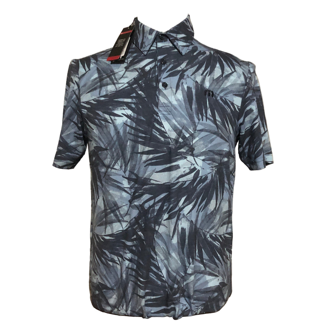 Travis Mathew Forest Reserve Polo (w/logo) - Dream Blue - Small - Skorzie