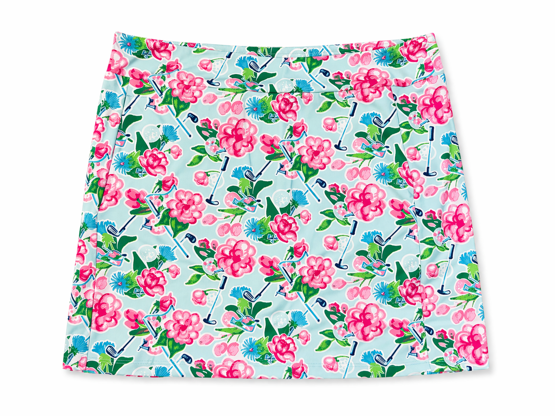 SanSoleil SOLSTYLE 17" PRINT SKORT - SEA ISLAND - Skorzie