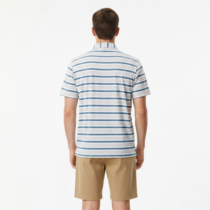 Anderson Ord Men's Golf Polo Spear (w/logo) Bluefin/Eilish Size S